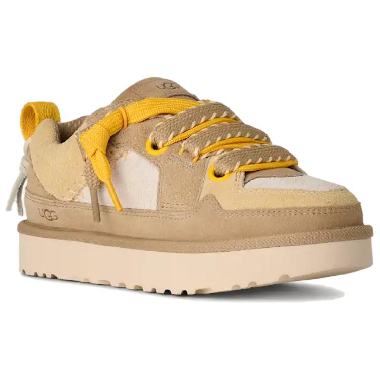 UGG Lowmel Biarritz Low Top Skateboard Shoes Women's Mustard Seed 1172710-MDSD