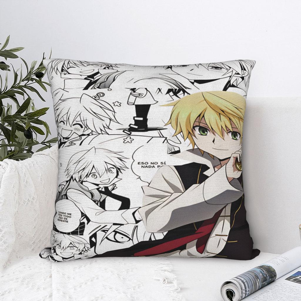 Ozz Manga Pandora Hearts Pillow Cover Novelty Pillow Case For Sofa Car Home Decor Soft Pillowcases Gift Idea