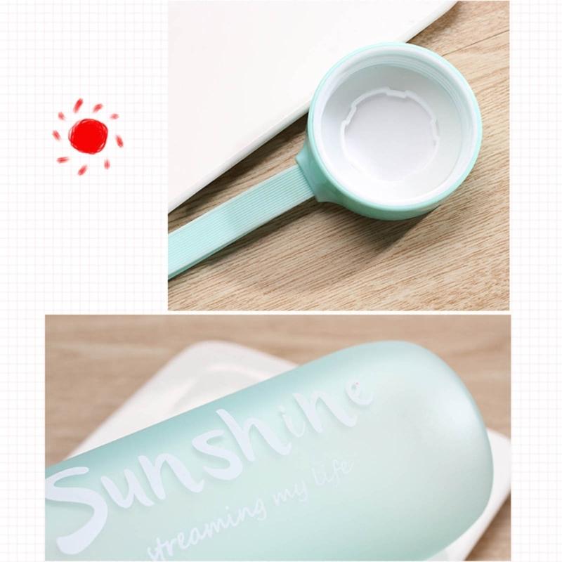 Leakproof Water Bottle Plastic Party Cup Drinking Sports Water Bottle Couple Mug for Fitness, Gym, Outdoor, Travel