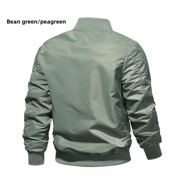 Vyriška vienspalvė striukė MA1 Flight Bomber – paminkštinta/plona, ​​pavasario/rudens laisvalaikio japoniško stiliaus.