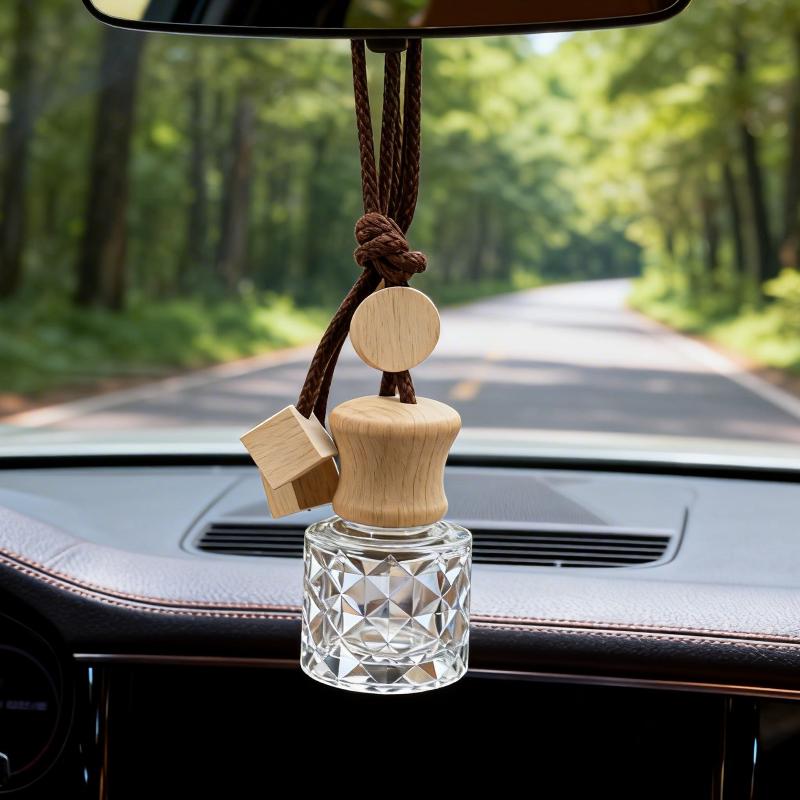 

1Pcs Aromatherapy Essential Oil Bottle Hanging Car Perfume Bottle Ornament Auto Air Freshener Car Decoration Interior For Home A1