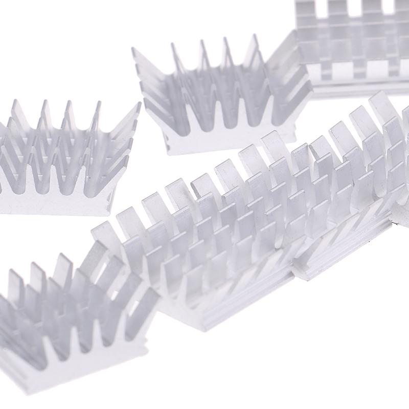 10 Pcs Aluminium Heatsink Computer Cooler Radiator Heat Sink For Motherboard