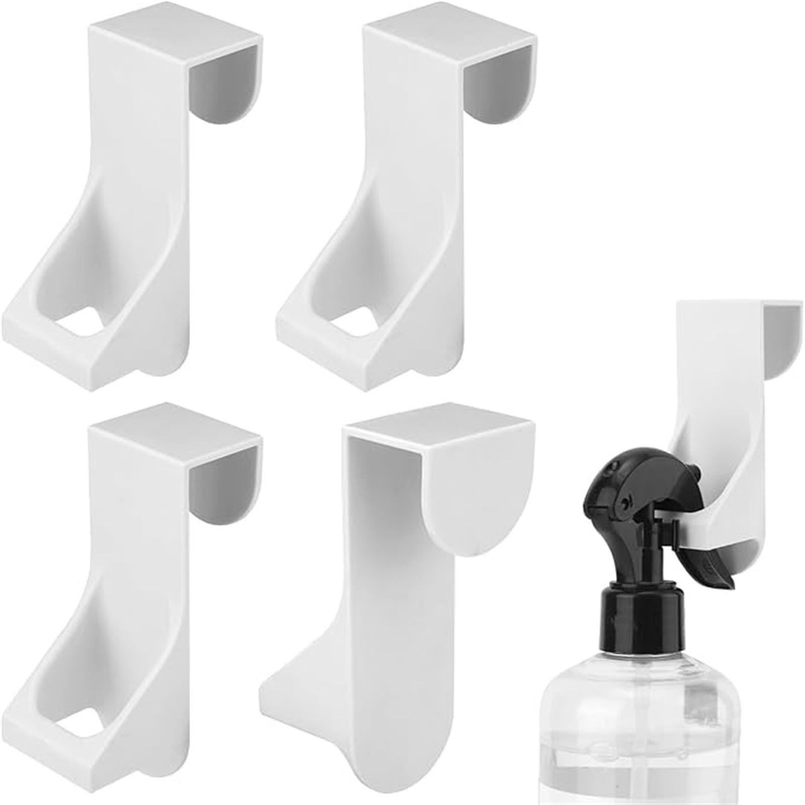 

Kitchen Multi-Functional Hanging Rack – Convenient Storage Hook for Spray Bottles, Utensils & Kitchen Organization One Size білий