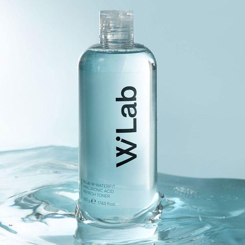 [Water Fit Duo] Hyaluronic Acid Refreshing Toner 500g + Panthenol Refreshing Soothing Cream 50ml