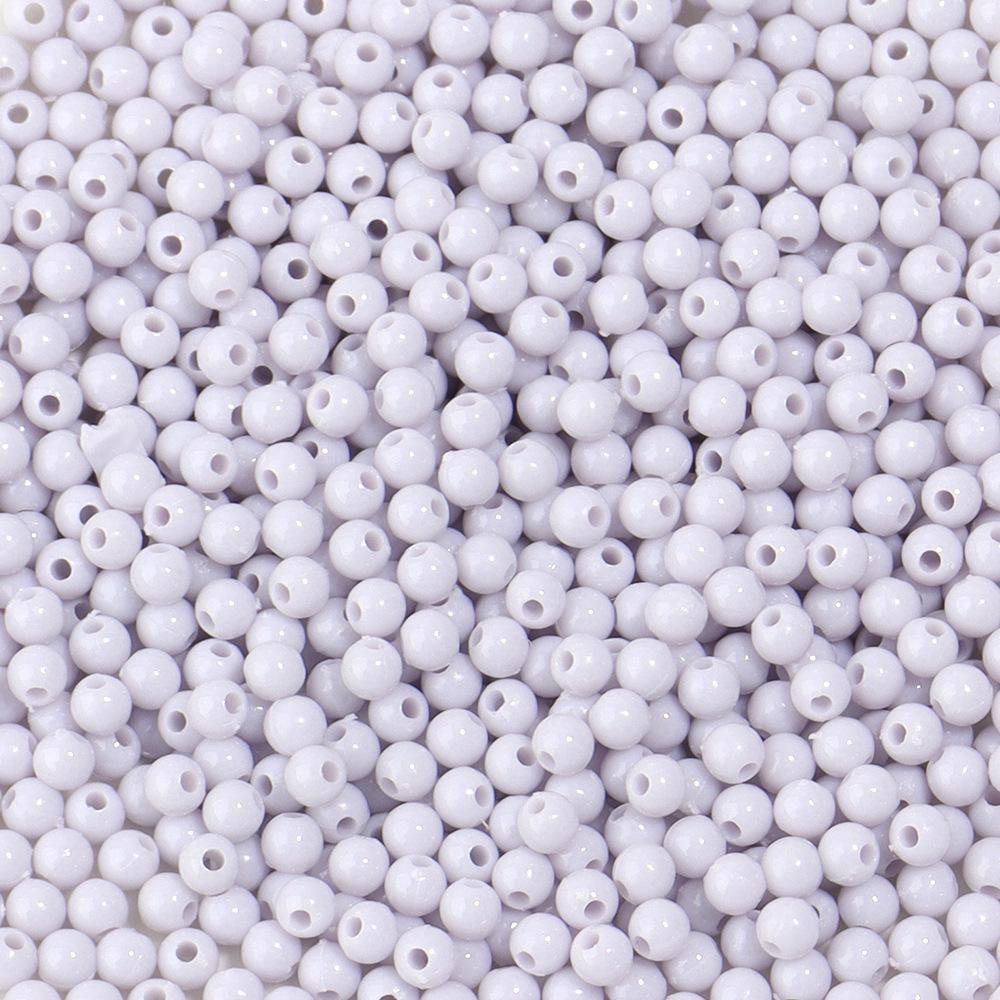 Colorful 4mm Acrylic Round Seed Beads for DIY Jewelry, Bracelets, and Necklaces