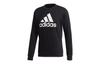 Sweatshirts Men's Black Crew Neck Moderate Regular GJ6590