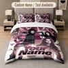 Tokio Hotel 3Pcs Bedding Set, Personalized Custom Name Text, 1 Duvet Cover & 2 Pillowcases For Bedroom