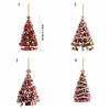 Acrylic Christmas Tree Ornament Cute Acrylic Tree Pendant Cartoon Car Flat Pendants  Xmas Gift