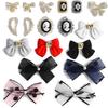 Nail Art Decoration Craft 3D Stereo Self-adhesive Long Lasting Bowknot Nail Art Decoration for Women Daily Life