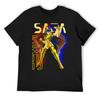 GEMINI SAGA KNIGHTS OF THE ZODIAC T-Shirt Hippie Clothes Oversized Graphic Tee Vintage Anime Shirt Cotton T Shirt Men