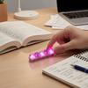 Funny Fidget Keyboard with LED Transparent Shaft Decompression Keyboard  Pass Time