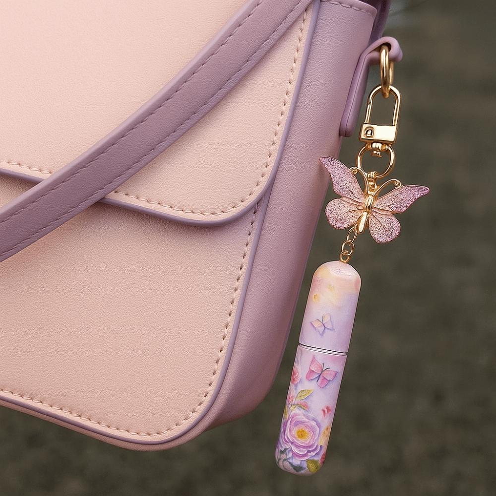 Empty Refillable Perfume Bottle Rotating Design Travel Perfume Bottle  Cosmetic Containers