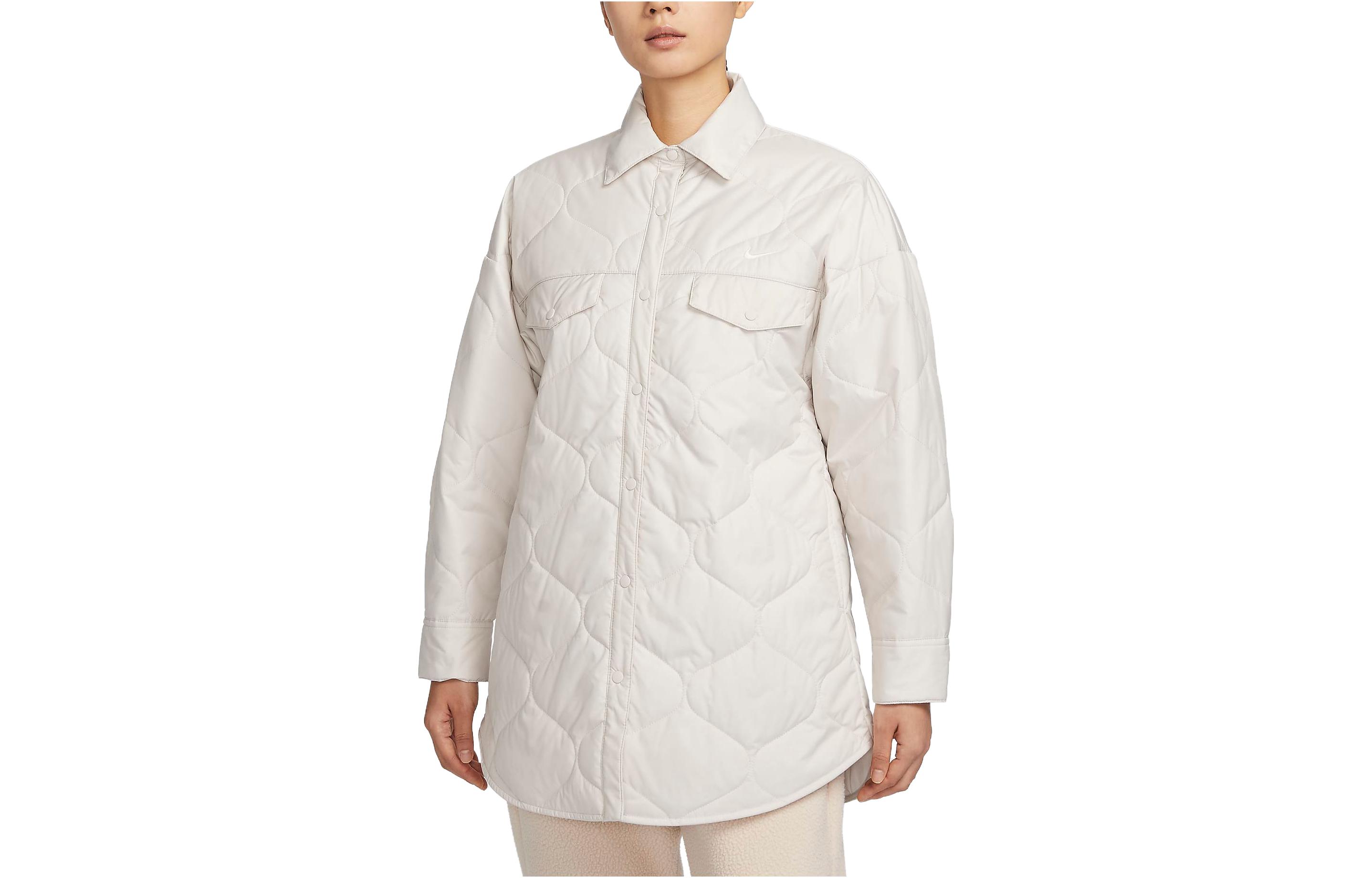 

Nike Trench Coats Women s White Lapel Moderate FB8733-104 XS