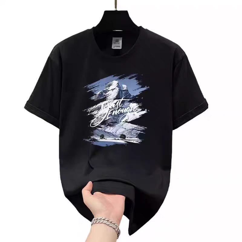 2026 New Men's and Women's Fashion Trend T-Shirts - Loose Outdoor Leisure Sports Short Sleeve 2D Creative Print
