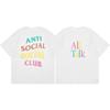 Difference Market Currency ASSC CLUB Hiroshi Fujiwara Lightning Series Printed Men's and Women's Loose Casual Short Sleeve T-Shirt
