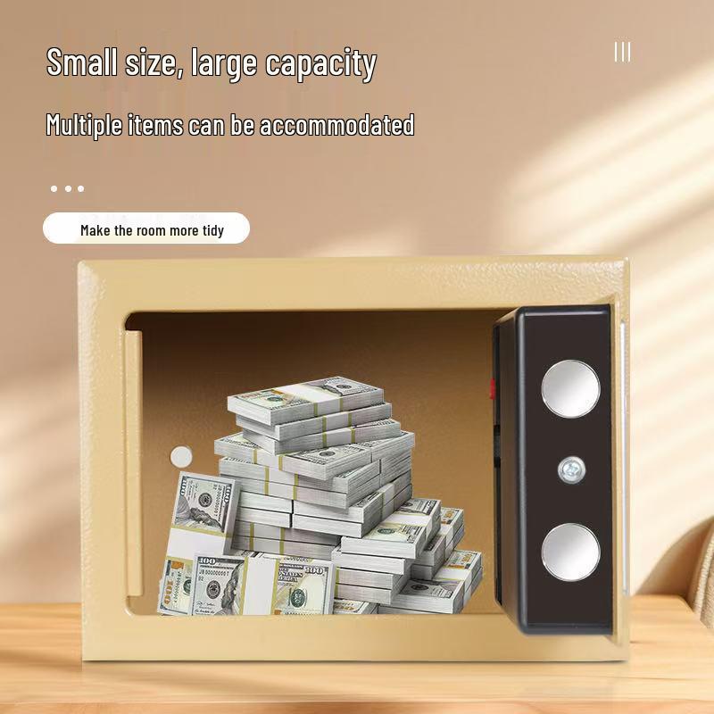 Secure Home Office Wall-Mount Electronic Steel Safe for Money Protection