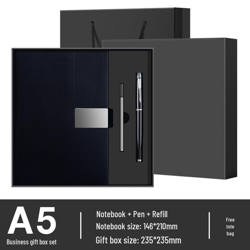 Customizable Cross-Border Gift Set: Notebook & Thermos for Office Meetings & Daily Use