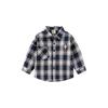 Spring and Autumn Children's Clothing Boys' Collared Long-Sleeved Shirts Kids' Polo Shirts Plaid Shirts Baby Boy Bear Tops