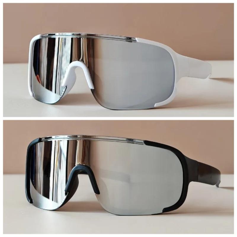 2PCS Y2K Future Technology Style Fashion Glasses Comfortable Anti slip Legs - Perfect for Daily Use