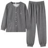 German Velvet Pajamas Women'S Autumn And Winter Thickened Warm Long-Sleeved Winter Thin Velvet High-End Loungewear Set