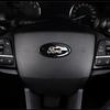 3pcs Car Front Emblem Rear Logo for Ford Escape Escort Mondea Edge Taurus Exolorer Territory Focus Sedan Steering Wheel Sticker
