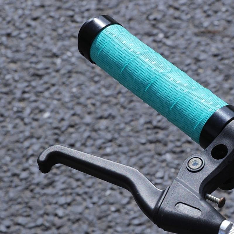 1pair Durability Mountain Bike Grip Ergonomic Comfortable Handlebars Grip for City Commuting