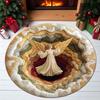 3D Vision Three-dimensional Round Home Floor Mat Trap Rug Washable Bedroom Decor Soft Carpet Anti-slip Carpets for Living Room