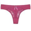 Sexy Women's Thong Transparent G-String Panties for Women Lace Underwear Solid Color Intimate Lingerie 6 Pcs/set