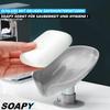 SOAPY Soap Holder Soap Dish Design Soap Dispenser Suction Cup Without Drilling Gray
