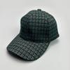 Spring And Summer Plaid British Retro Thousand Bird Grid Classic Baseball Cap Men And Women Retro Sunshade Personality Fashion Versatile