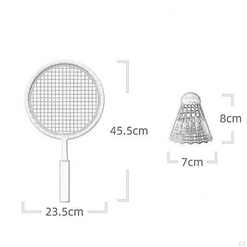 Badminton Racket for Kids Shuttlecocks Play Game Toy Tennis Racquet Sports
