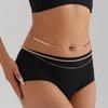 Accessories, Simple And Personalized Multi-Layer Beaded Chain Belt, Retro Punk Sequined Waist Chain For Women