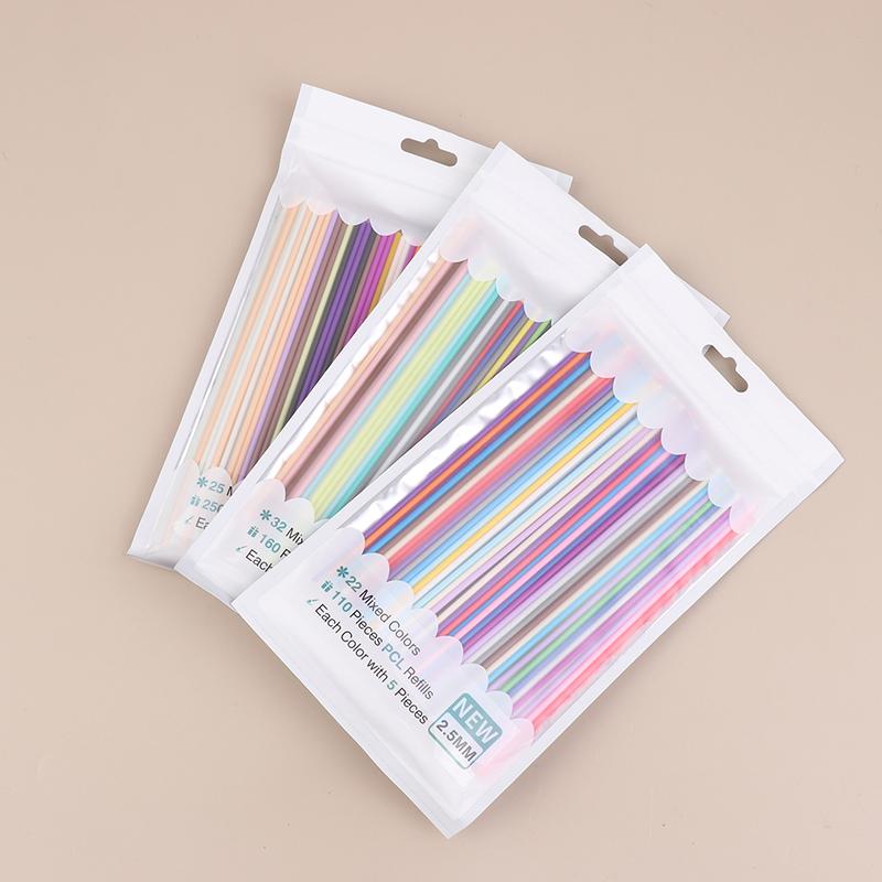 22/25/32 Farben 2,5 mm 3D-Stift Filament Nachfüllpackungen Niedrige Temperatur Ersatz Zubehör Für Kinder Kinder Druckstift