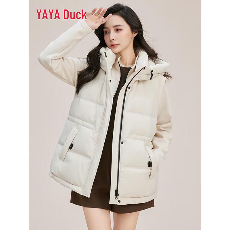 

YAYA Women s 2025 Two-Piece Down Vest M