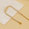 2026 European and American Zircon Tennis Chain Bracelet Women's Full Diamond Ins Niche Design Light Luxury High-end Jewelry