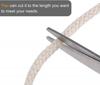 3/5M Long Burner Alcohol Wick Rope Cotton Wick Round Cotton Kerosene Oil Lamp Wicks 2/3/4/5/6/8MM