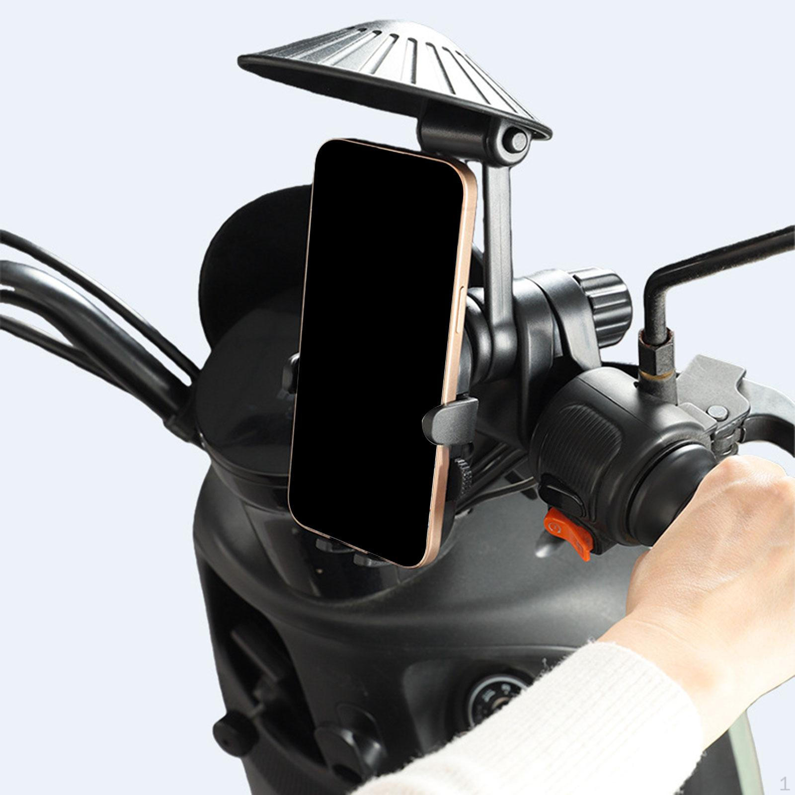 Bike Phone Holder with Hook Portable Practical Premium Stable Sturdy Universal Professional
