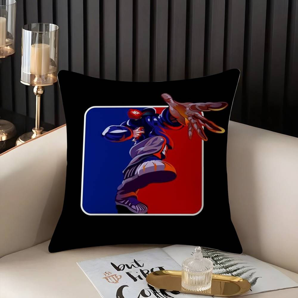 L-Limp Bizkit Music Pillow Case Home Dorm Chair Back Short Plush Double-sided Printing Office Nap Time Cushion Cover