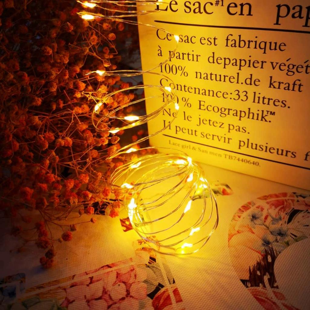 LED Fairy String Lights USB Copper Wire Firefly Garland Light For Home Bedroom Birthday Gift Wedding Party Holiday Decoration