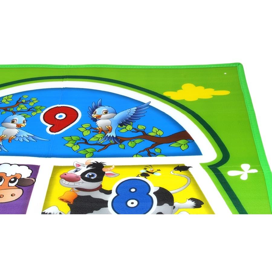 Large Floor Mat for Hopscotch Jumping Fun 200x90 Discs