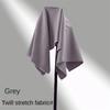 Thickened Micro Elastic Suit Fabric By The Meter for Pants Vest Pleated Skirt Uniform Clothes Sewing Anti Wrinkle Cloth Gray Red