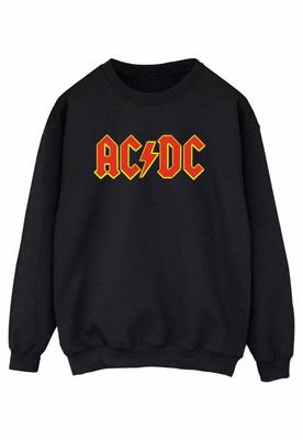 Womens/Ladies Red Logo Sweatshirt