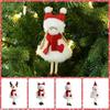 Snowman Christmas Ornament Doll Santa Hanging Doll Creative Plush Doll Christmas Pendant  Navidad