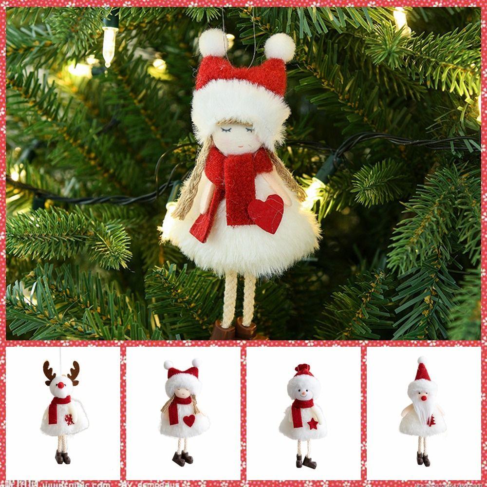 

Hanging Christmas Ornament Doll Santa Hanging Doll Christmas Tree Decoration