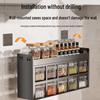 Yunshuang Multifunctional Stainless Steel Kitchen Spice Rack