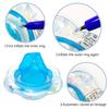 Baby Swimming Ring Inflatable Infant Armpit Kids Floating Pool Accessories Bath Circle Shower Inflatable Ring Toy pink/blue/green