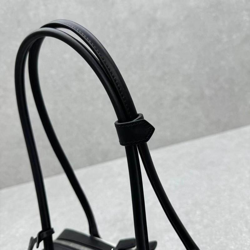 Cloth Leather French Niche Sausage Bag Retro Underarm Bagel Women's Handbag Commuting All-match Shoulder