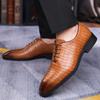 High Quality Men's Casual Business Formal Leather Shoes for Men High-end Oxfords Shoes Male Wedding Party Office Gentleman Shoes