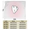 Warm Cozy Blankets Travel Office Cute GANADI Bedding Throws Print Bedspread For Bedroom