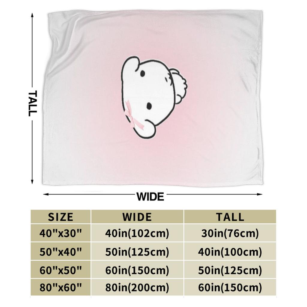 Warm Cozy Blankets Travel Office Cute GANADI Bedding Throws Print Bedspread For Bedroom